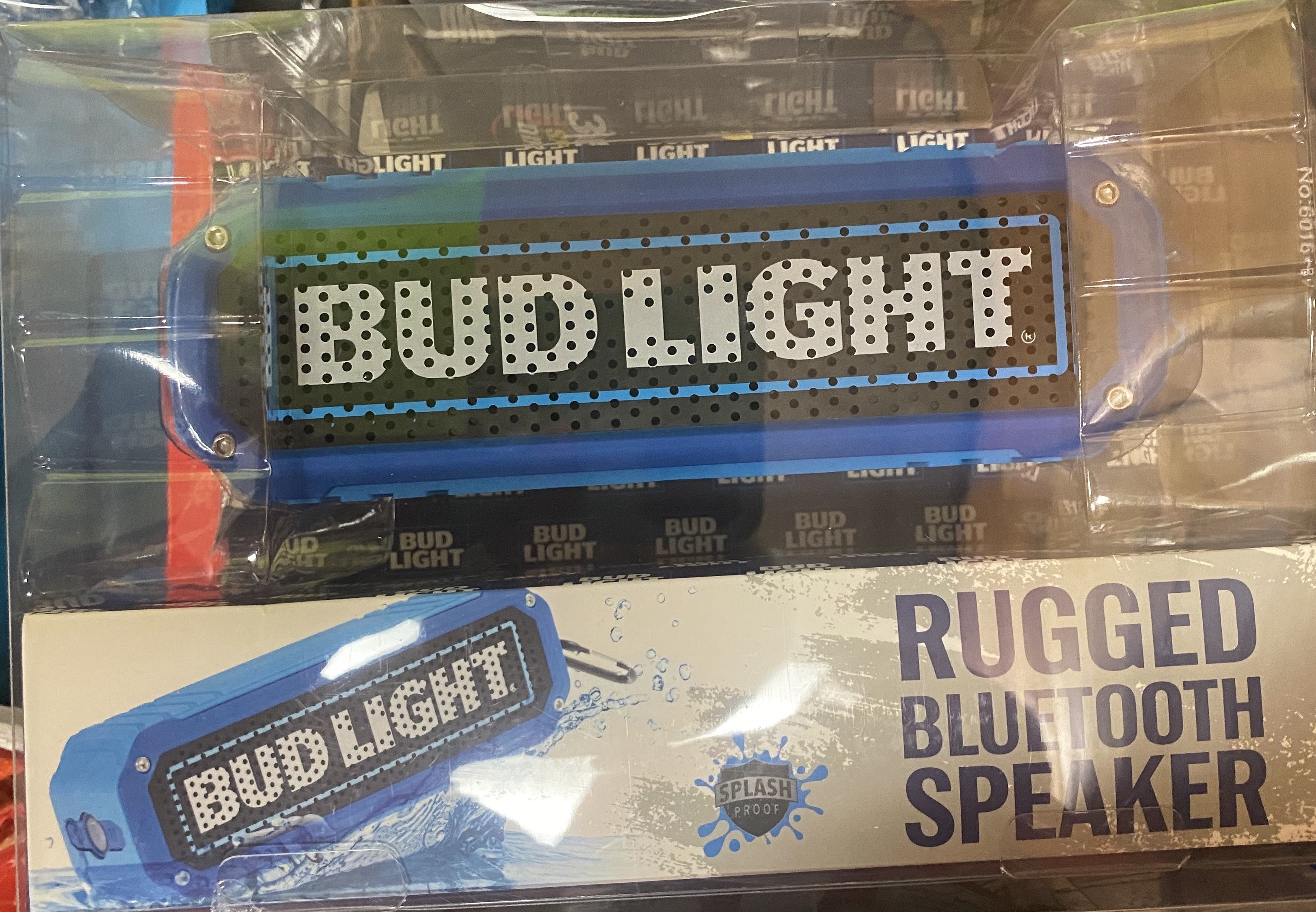 bud light rugged bluetooth speaker