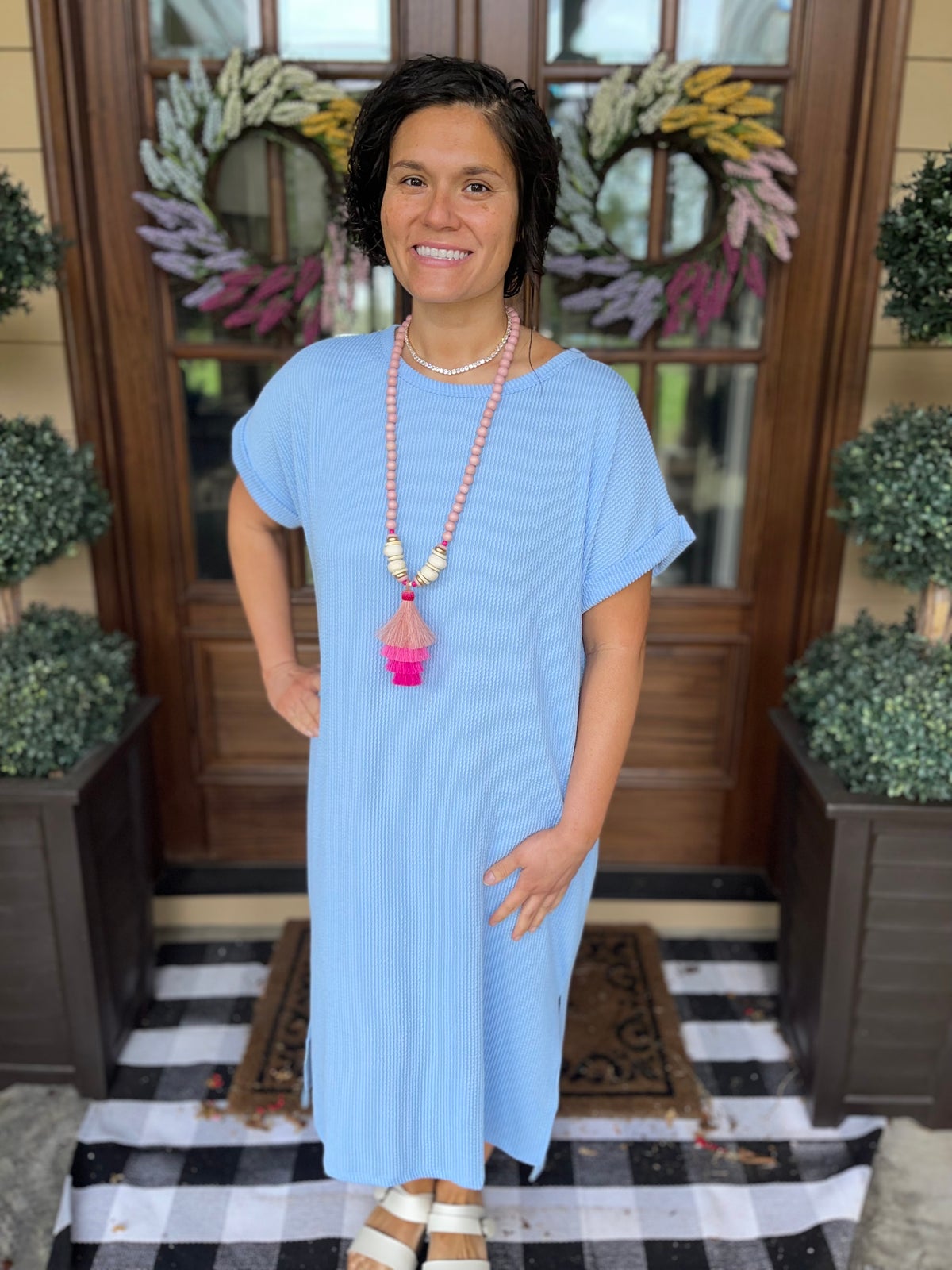 Entro Ribbed Midi Dress | All That Jazz Boutique Entro Ribbed Midi Dress | All That Jazz Boutique