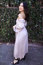 Emprie Waist Pleated Midi Dress *Final Sale* | Fun & Eclectic Dresses, Tops, Shoes, Jewelry, Clothing Emprie Waist Pleated Midi Dress *Final Sale* | Fun & Eclectic Dresses, Tops, Shoes, Jewelry, Clothing