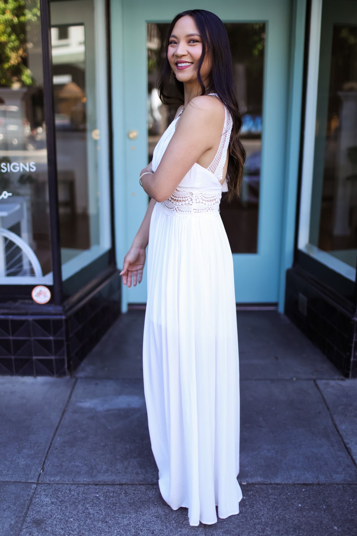 Rayon Crochet Waist Open Back Maxi Dress *Final Sale* | Fun & Eclectic  Dresses, Tops, Shoes, Jewelry, Clothing