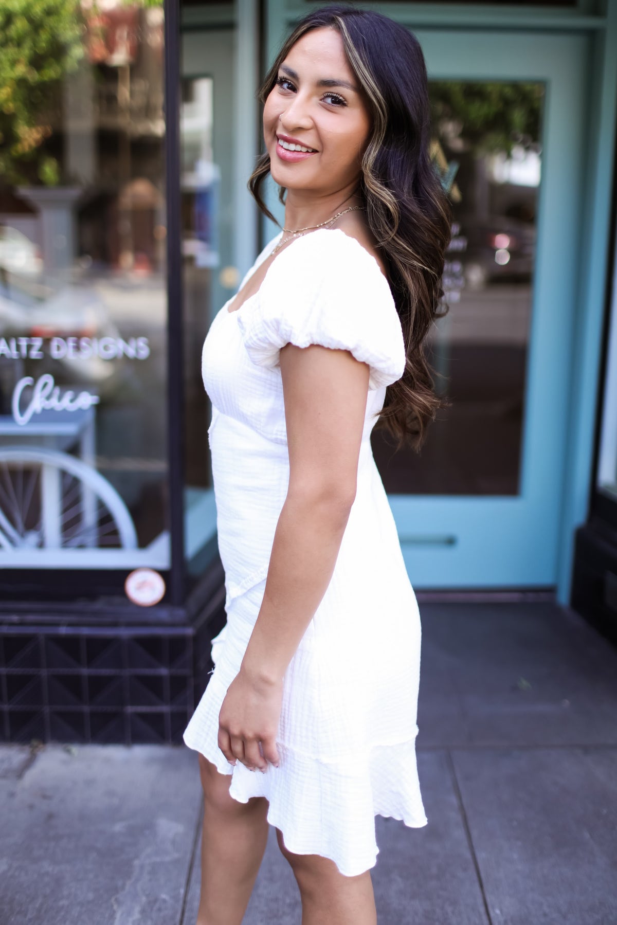 white christmas dresses Marabella Dress (White Muslin) 7Y main image 0