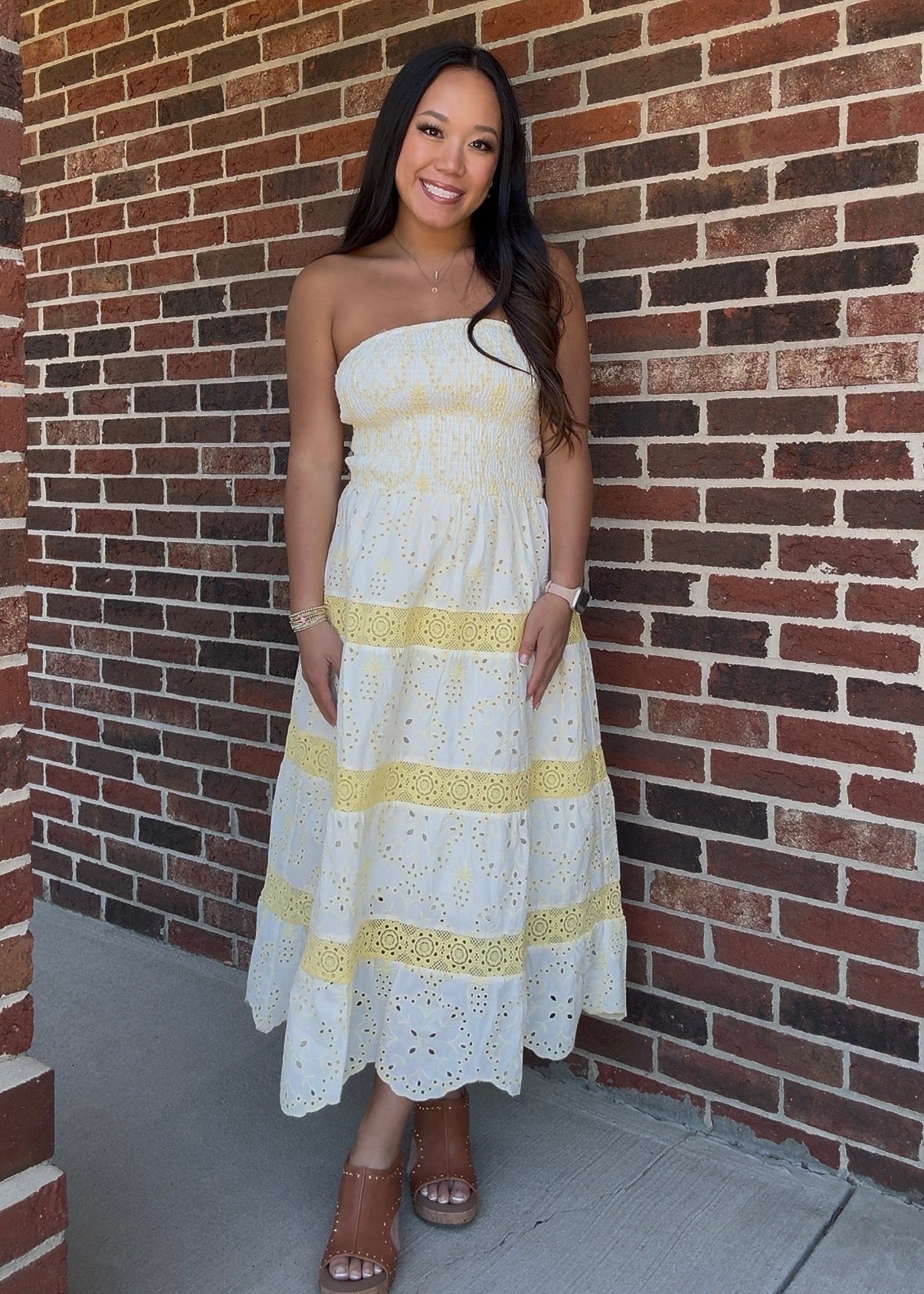 tangerine formal dress Mac Duggal Polka Dot Ruffled One Shoulder Gown In Tangerine, Size 0 main image 1