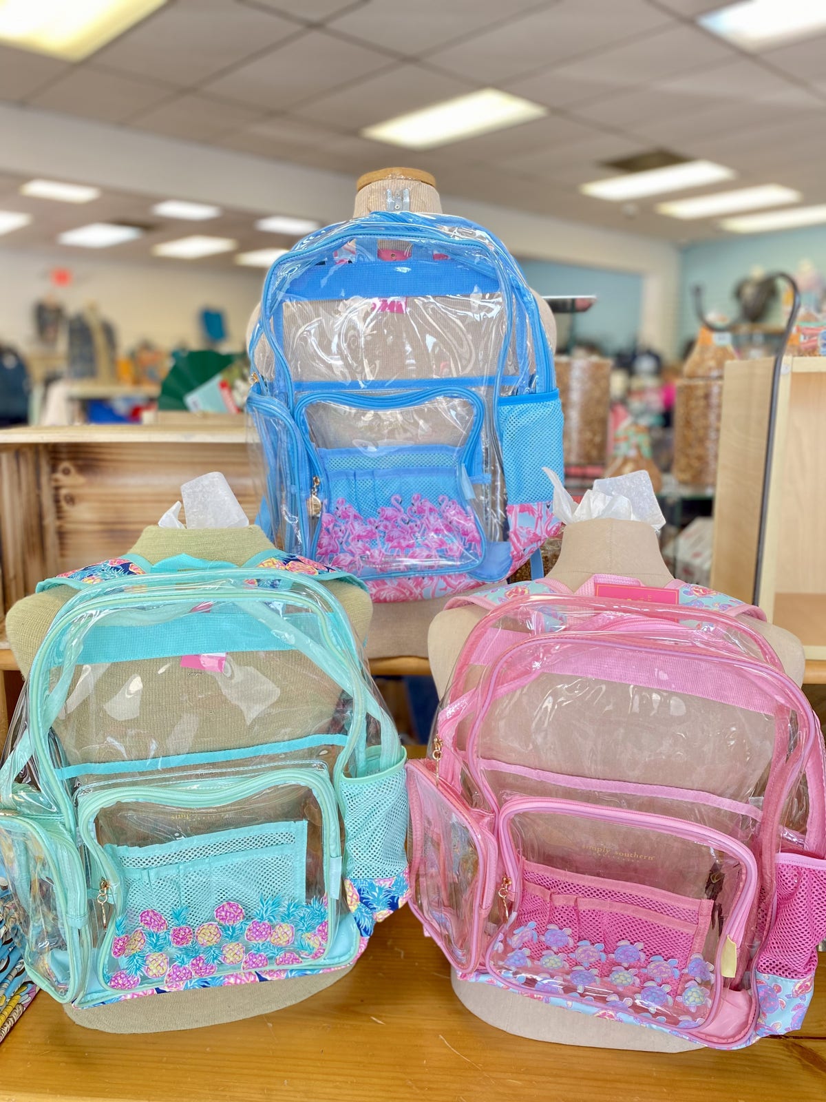 Simply Southern Clear Backpack Annes Boutique Women's Clothing