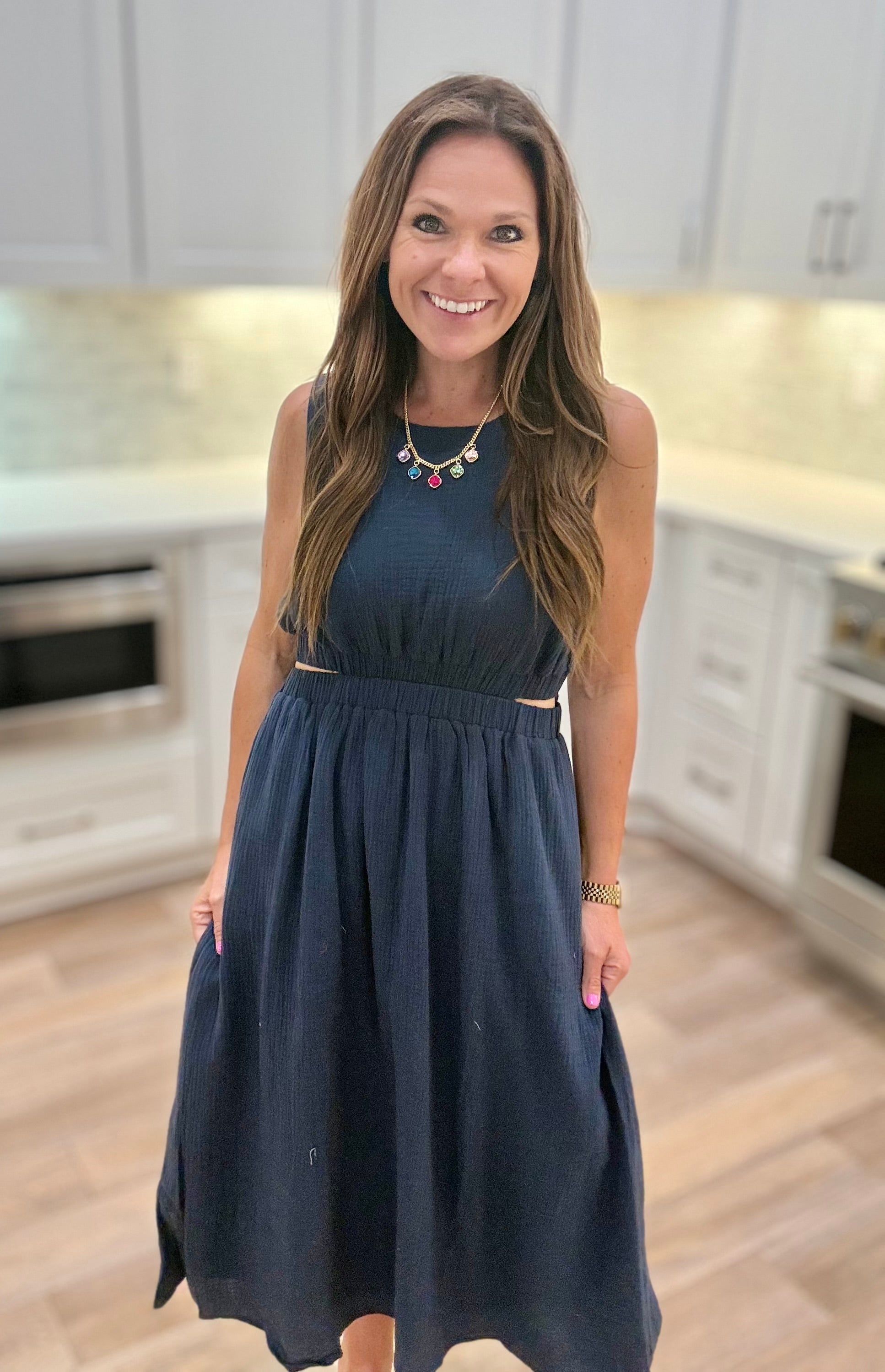 Savannah Jane Embroidered Dress | Shop Apple Blvd