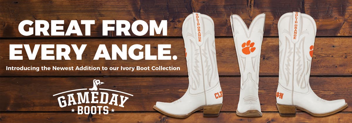 Premium Leather Gameday Boots Shop Apple Blvd