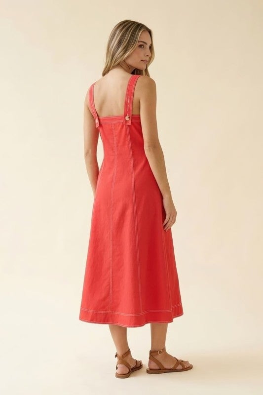 Tallulah Floral Midi Dress | Shop Apple Blvd