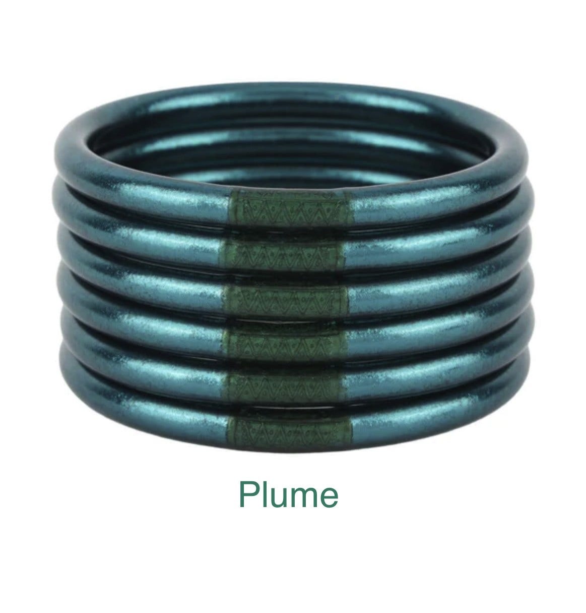 BuDhaGirl teal bracelets (6) Budha Girl All Weather Bracelets (Set of 6) | Shop Apple Blvd main image 3