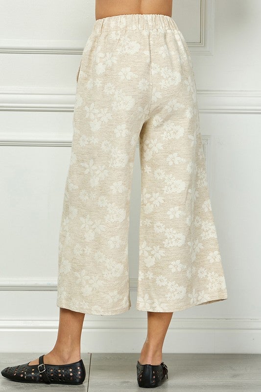JACQUARD LINEN LOUNGE PANTS *Final Sale* | Apricot Lane Boutique