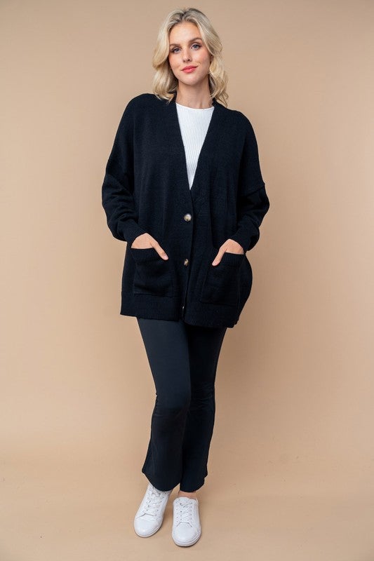 WHITE BIRCH High Waisted Solid Knit Leggings | Ashley Roads