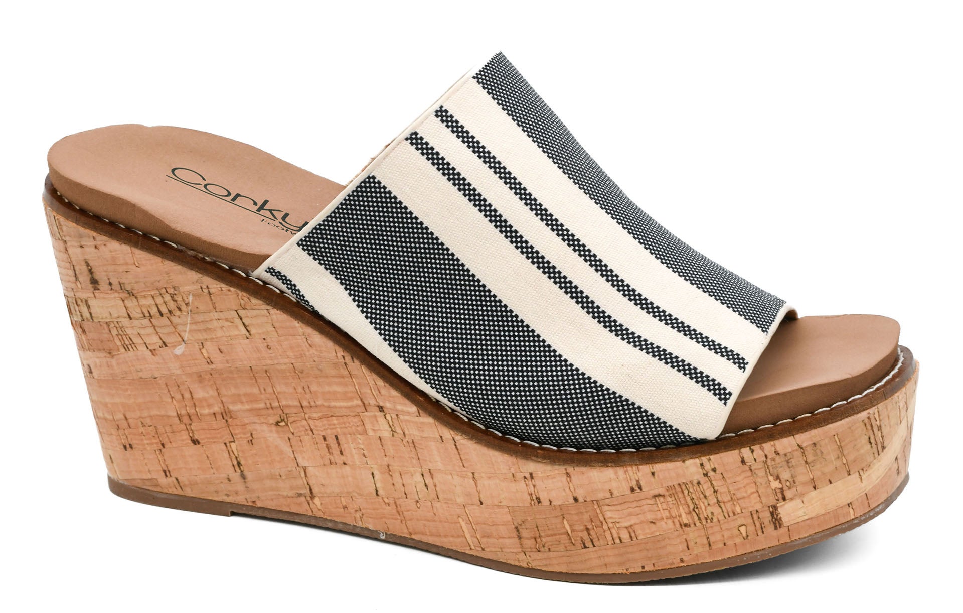 CORKYS | Over It Flat Shoe | Cinnamon Velvet