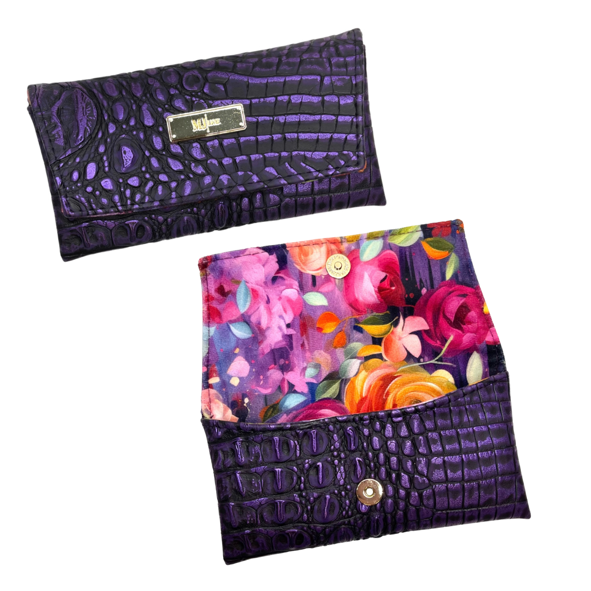 Makeup Junkie - Mermaid Shimmer Sunglass Case and Passport Holder main image 1