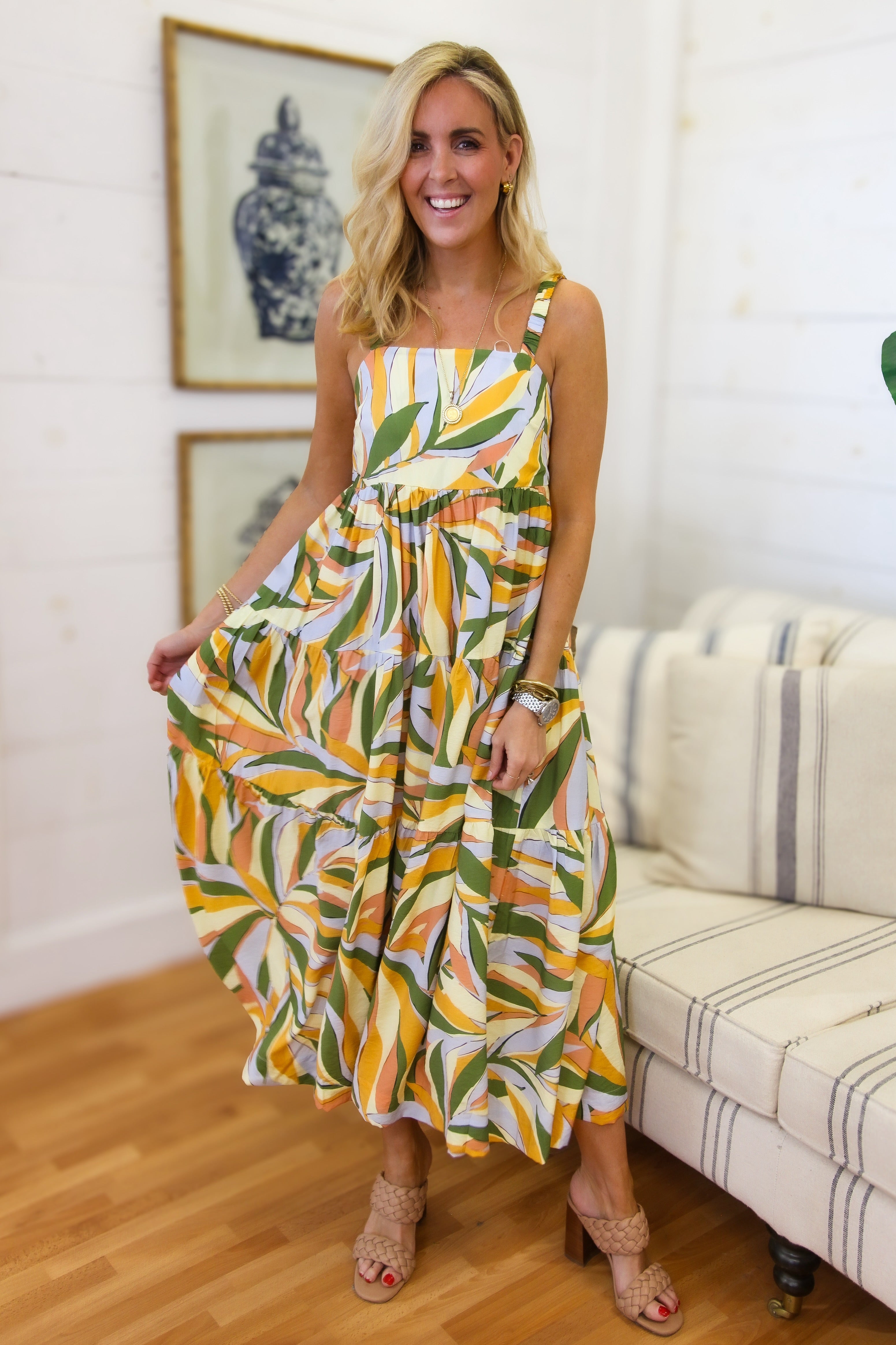 chinese dress ladies SILK MAXI DRESS ELLE, hand made - MOMO NEW YORK main image 0