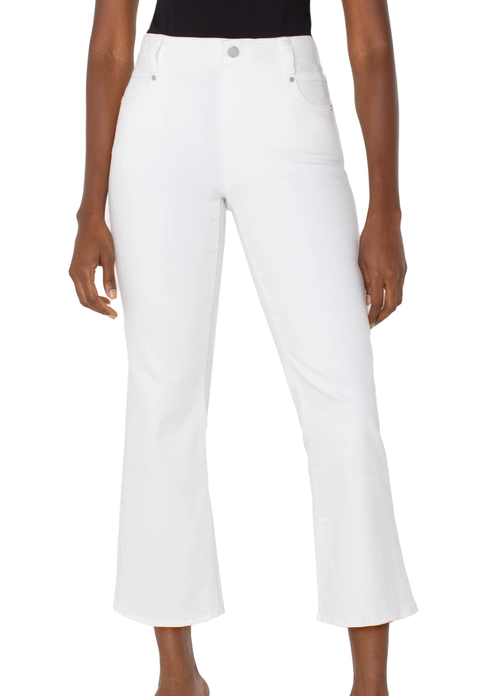 Gia Glider Crop Flare Tulip Hem