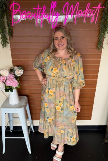 women charlotte dress cute modest pa Charlotte Dress Seashell