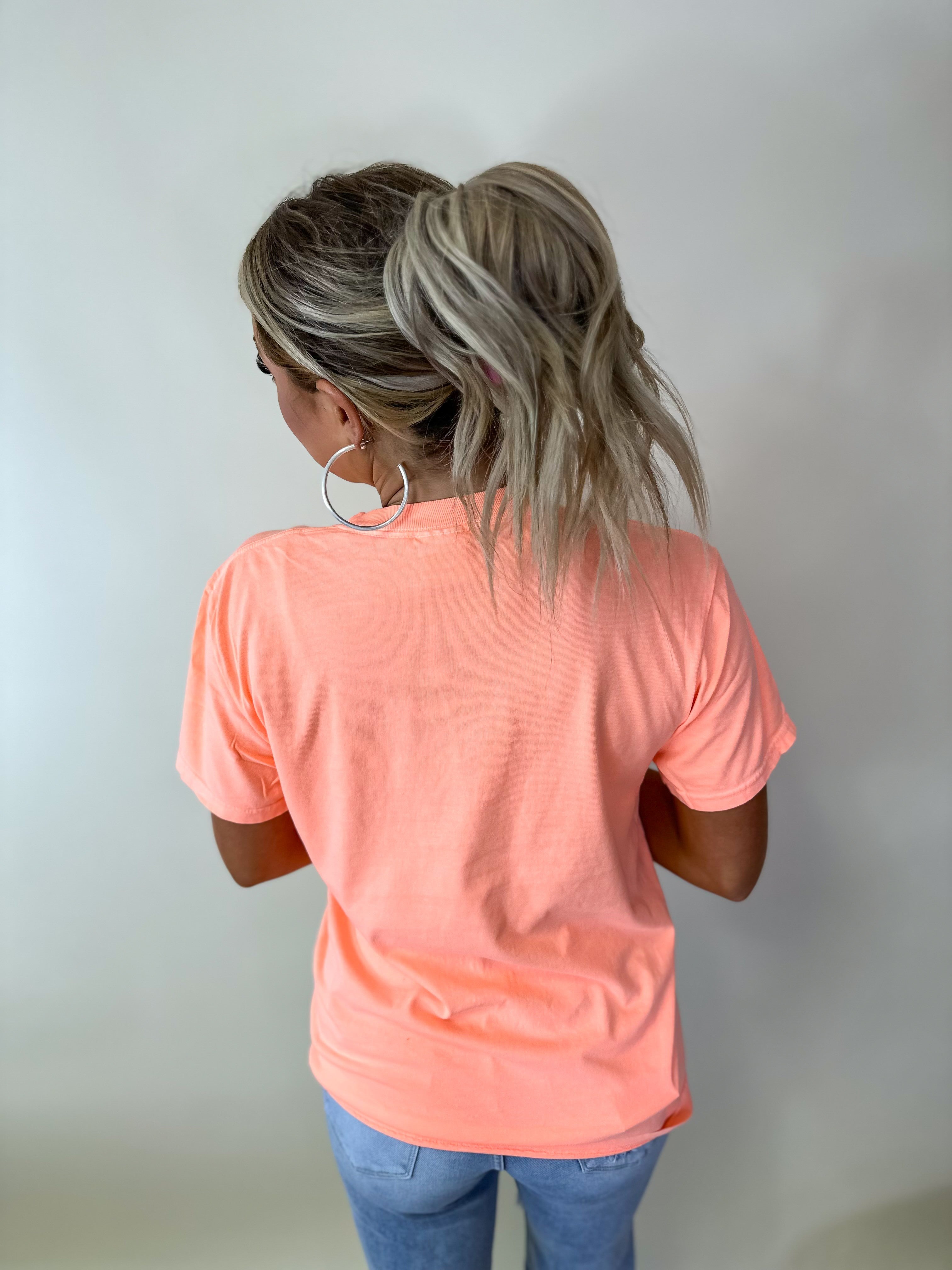 Southern Neon Cantaloupe Graphic Tee *Final Sale* | Bird & Co