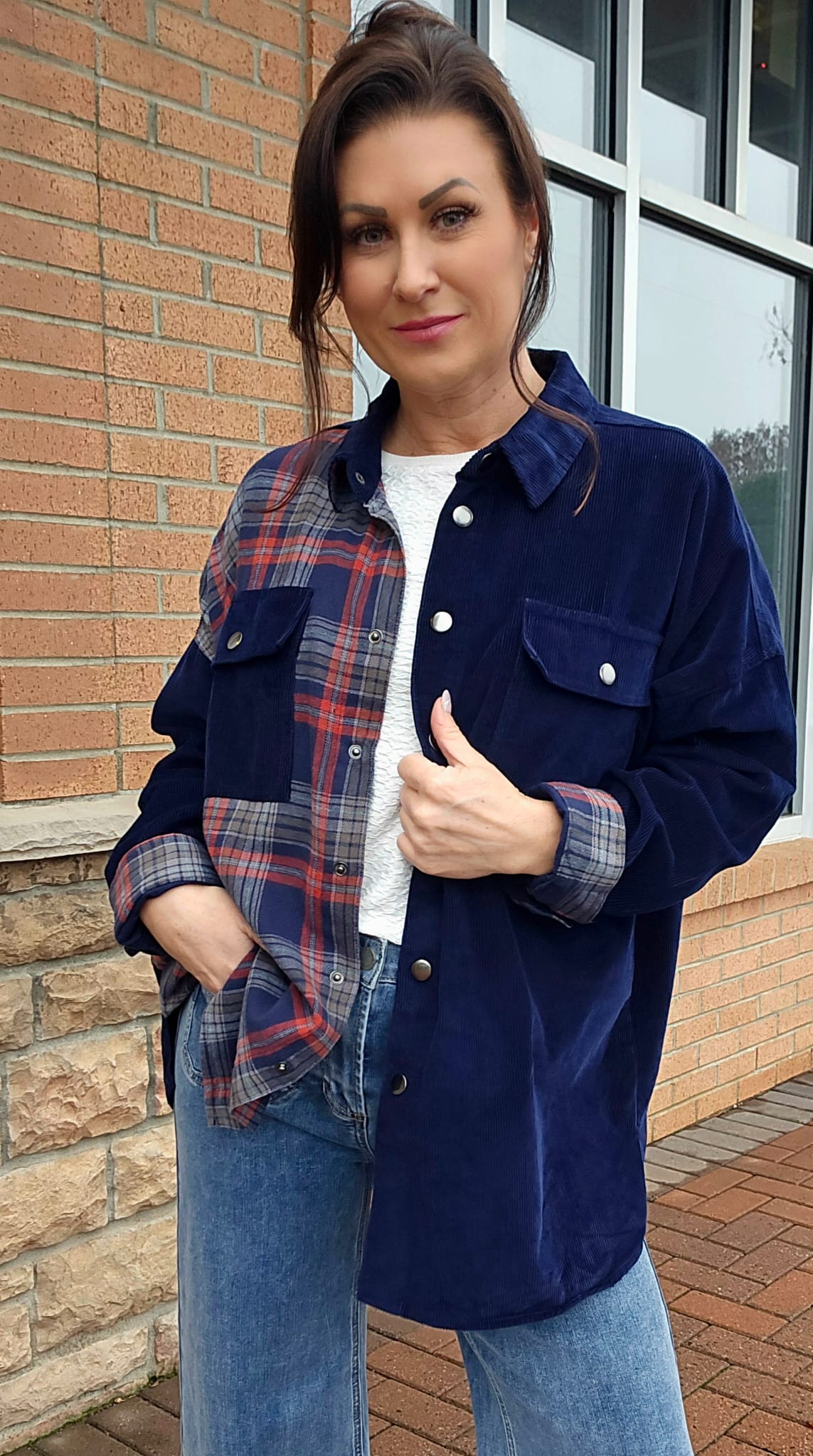 blue denim dress plus size PLUS SIZE