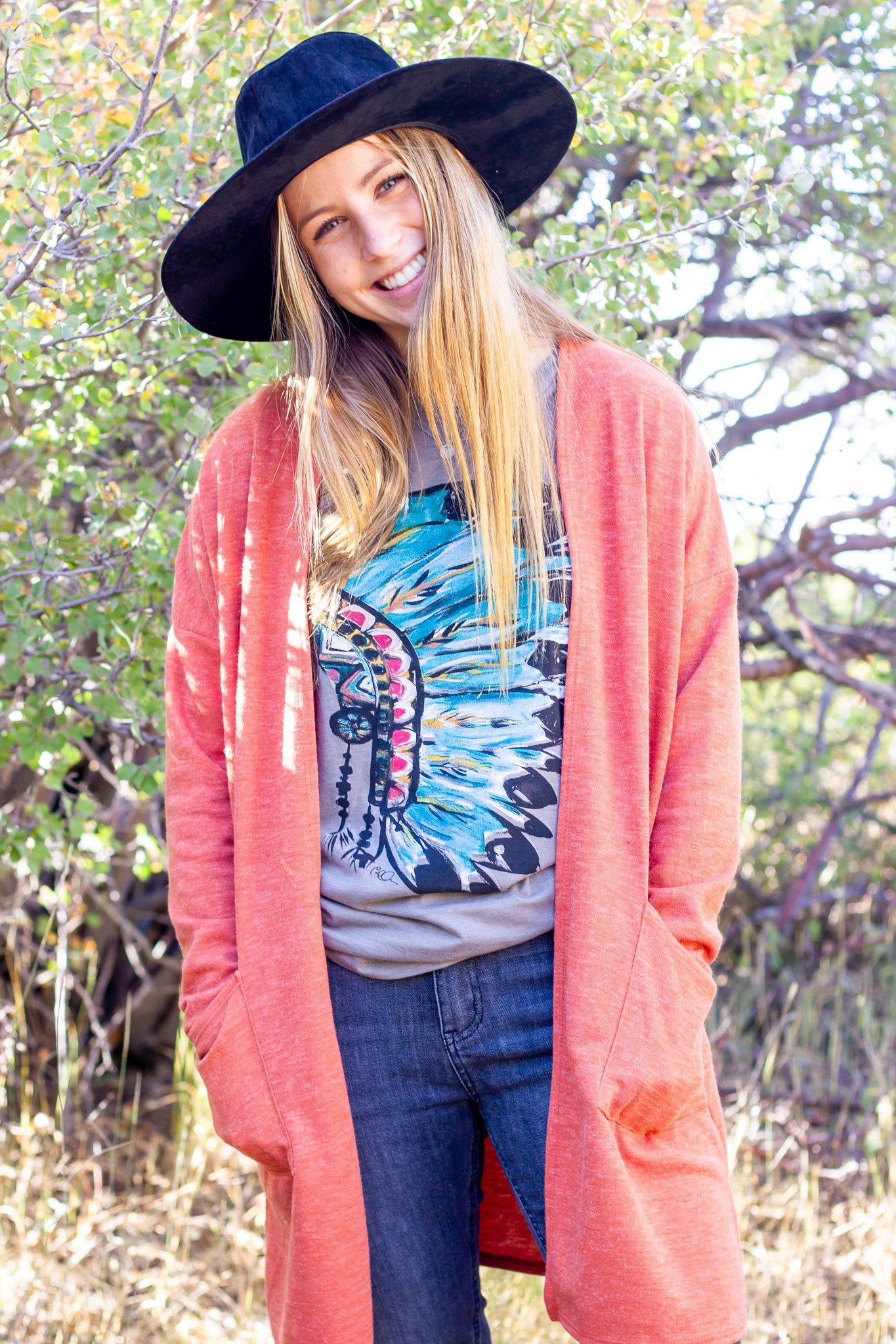 texas true threads cardigan