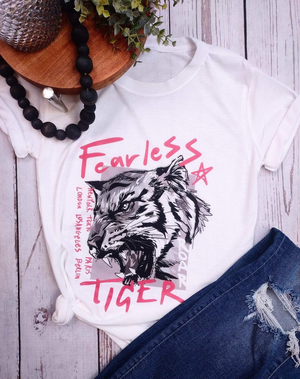 Fearless Tiger Tee