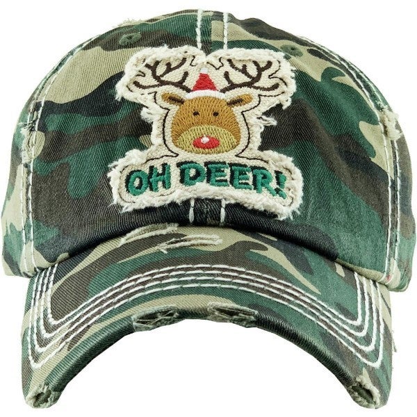Oh Deer! Christmas Reindeer Hat 