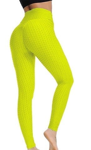 Green Honeycomb Leggings