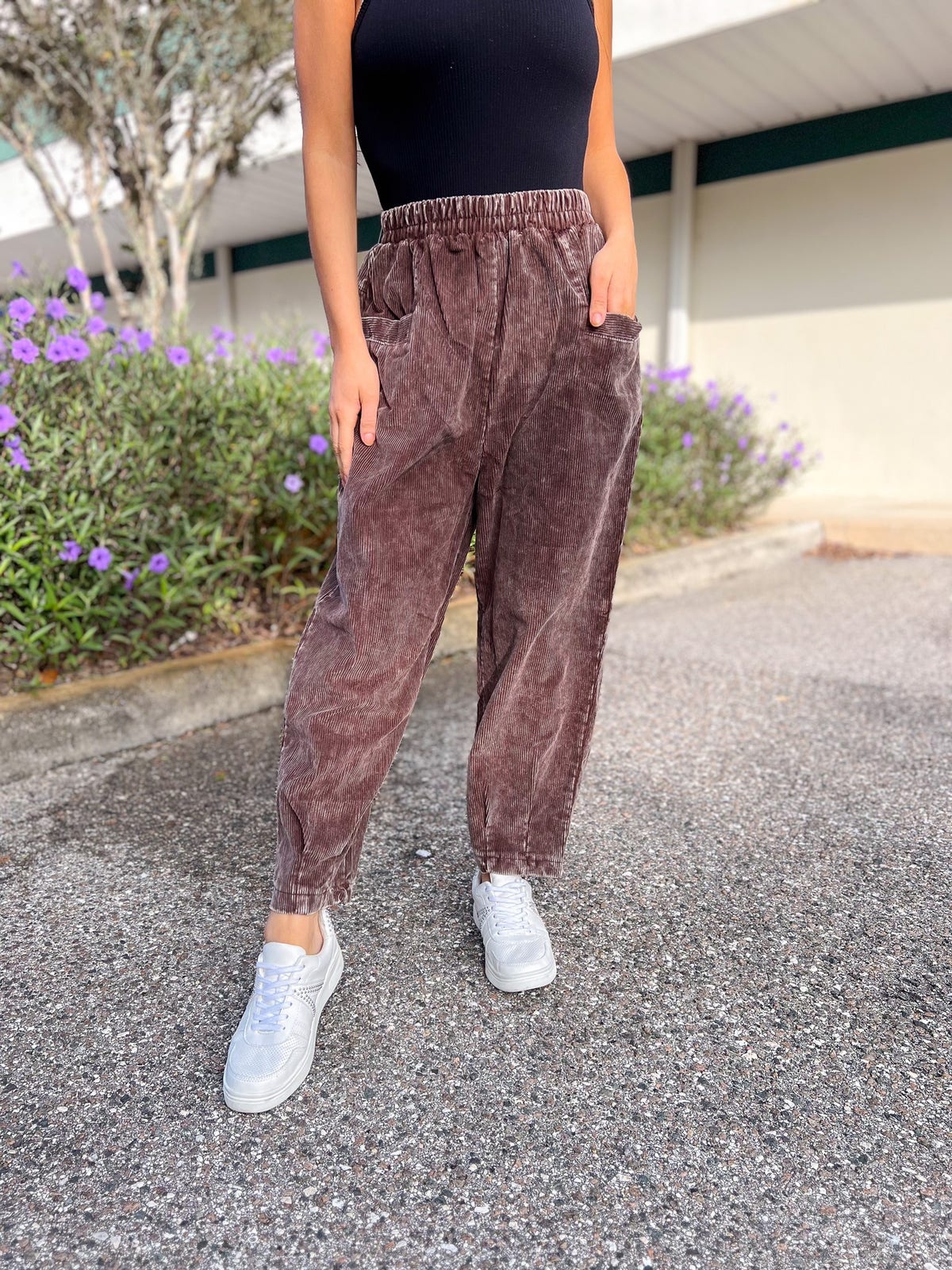 90's Babe Mineral Wash Corduroy Pants