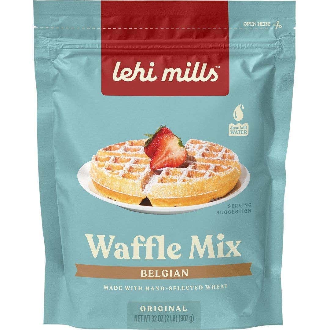 Belgian Waffle Mix: 2lb Pouch CharlieMae