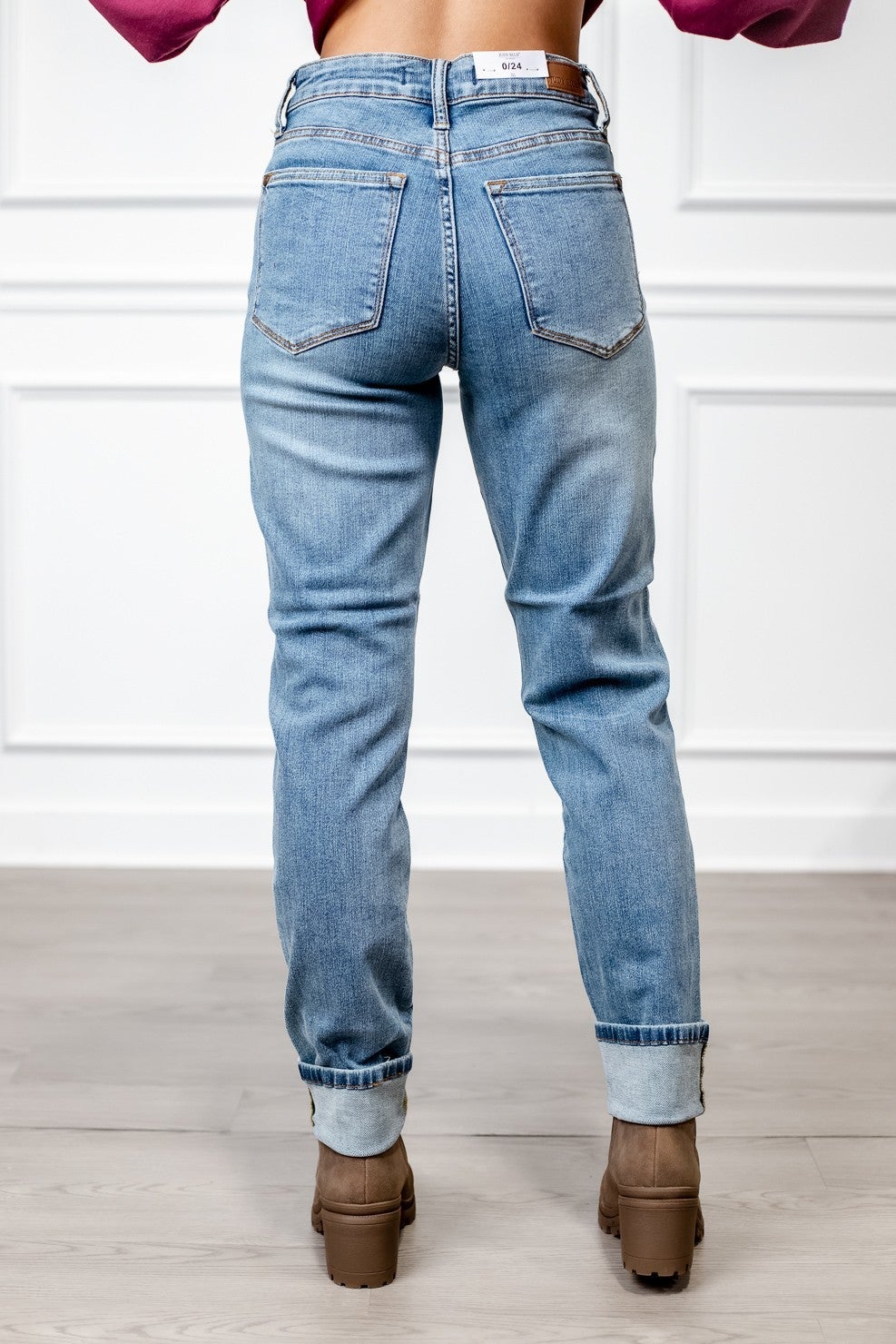 Spill the Tea Boyfriend Judy Blue Jeans 