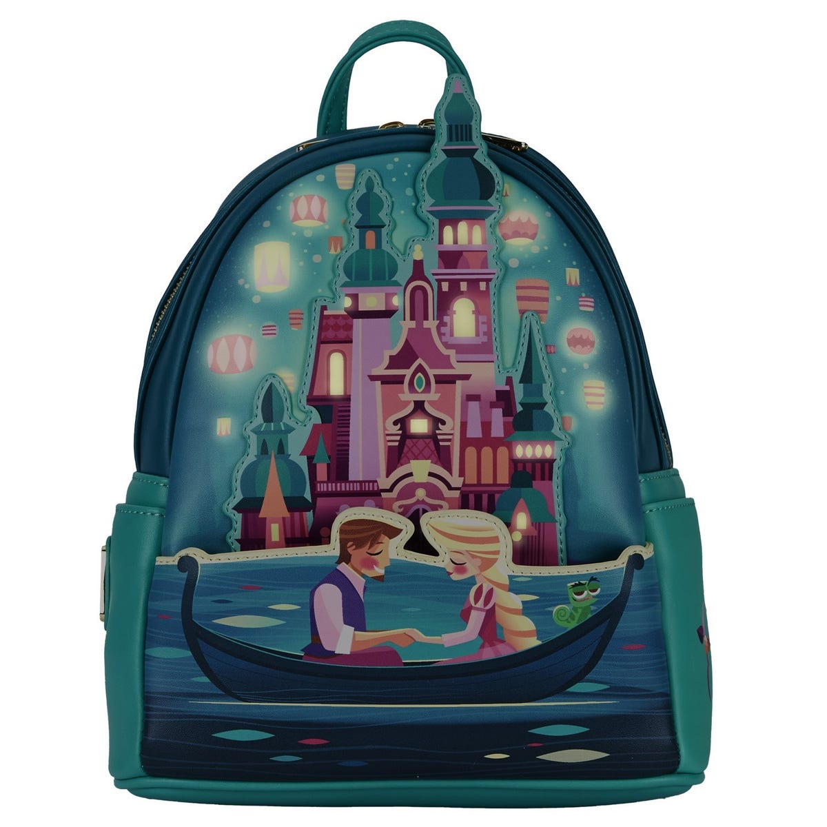 Tangled Princess Castle Mini Backpack Loungefly | Cordy display picture 1