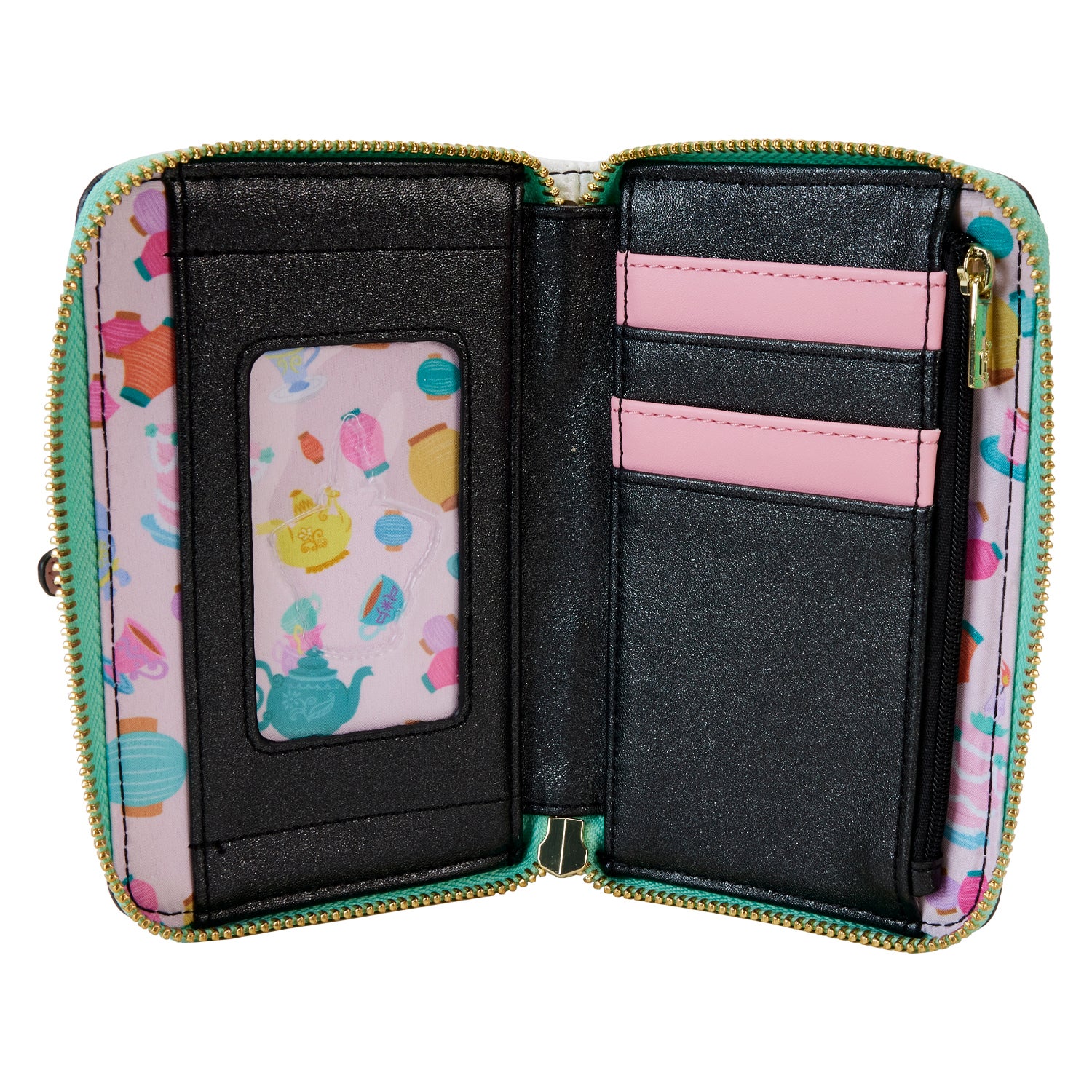 Alice in Wonderland Unbirthday Zip Around Wallet Loungefly