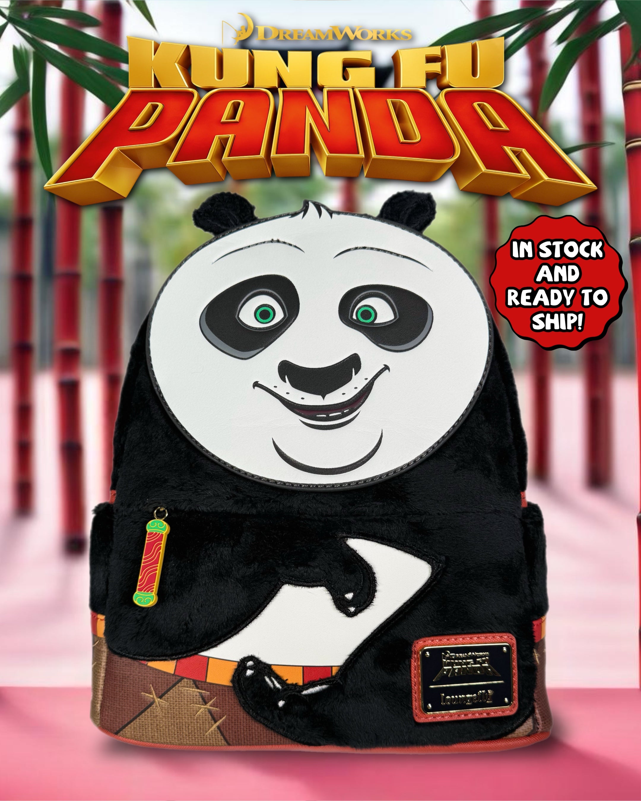 panda.kuni9244さま専用 Exclusive Kung Fu Panda Po Cosplay Mini Backpack Loungefly