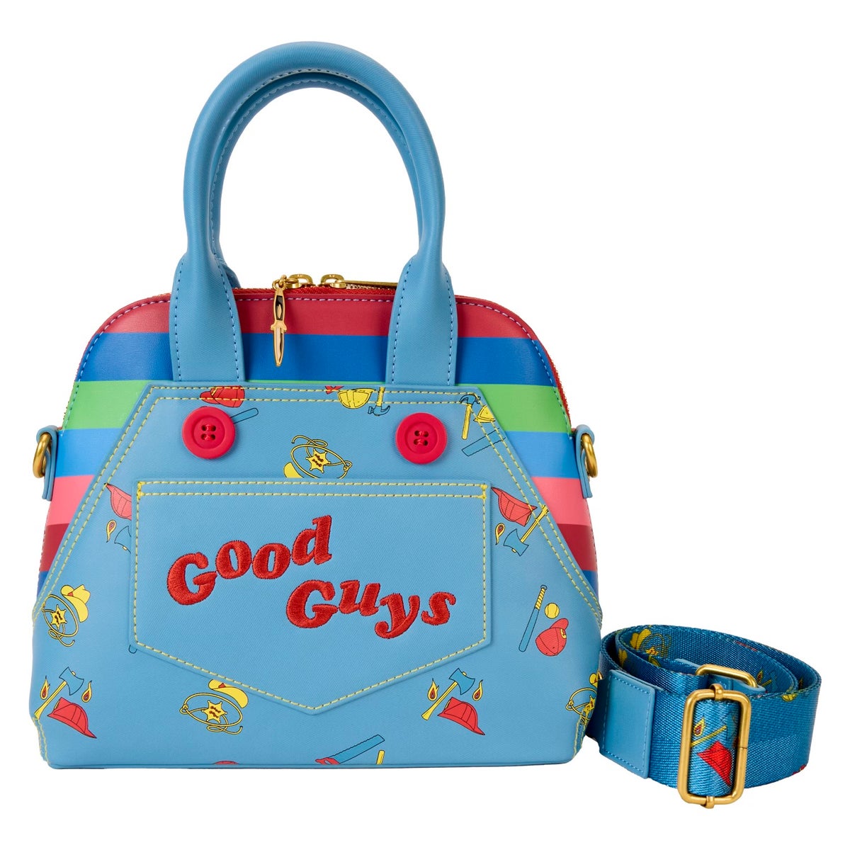 Loungefly チャイルドプレイ チャッキー ショルダー Child's Play Chucky Cosplay Crossbody Bag Loungefly