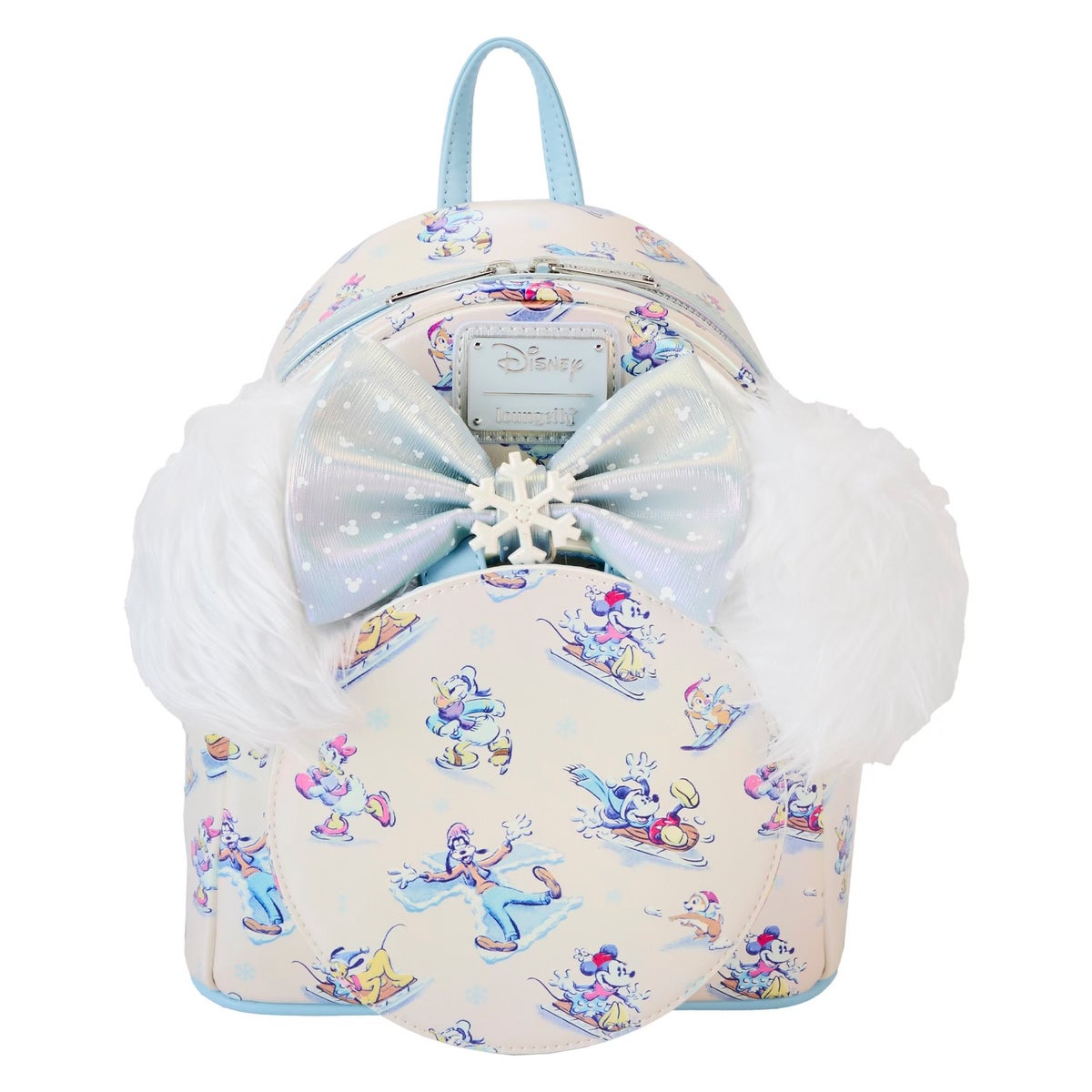 DISNEY MICKEY AND FRIENDS WINTER WONDERLAND AOP MINI BACPACK