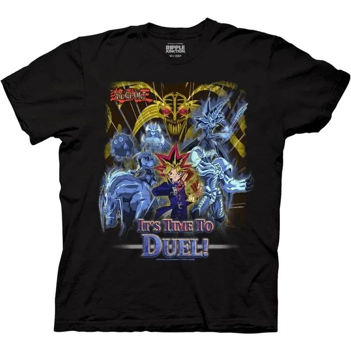Yu-Gi-Oh! Duel Monsters Vintage Look Yugi With Monsters T-Shirt | Cordy's Corner - Loungefly, Anime & Pop Culture Yu-Gi-Oh! Duel Monsters Vintage Look Yugi With Monsters T-Shirt | Cordy's Corner - Loungefly, Anime & Pop Culture