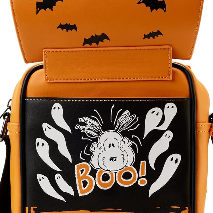 バッグ PEANUTS Peanuts Great Pumpkin Snoopy Doghouse Crossbody Bag