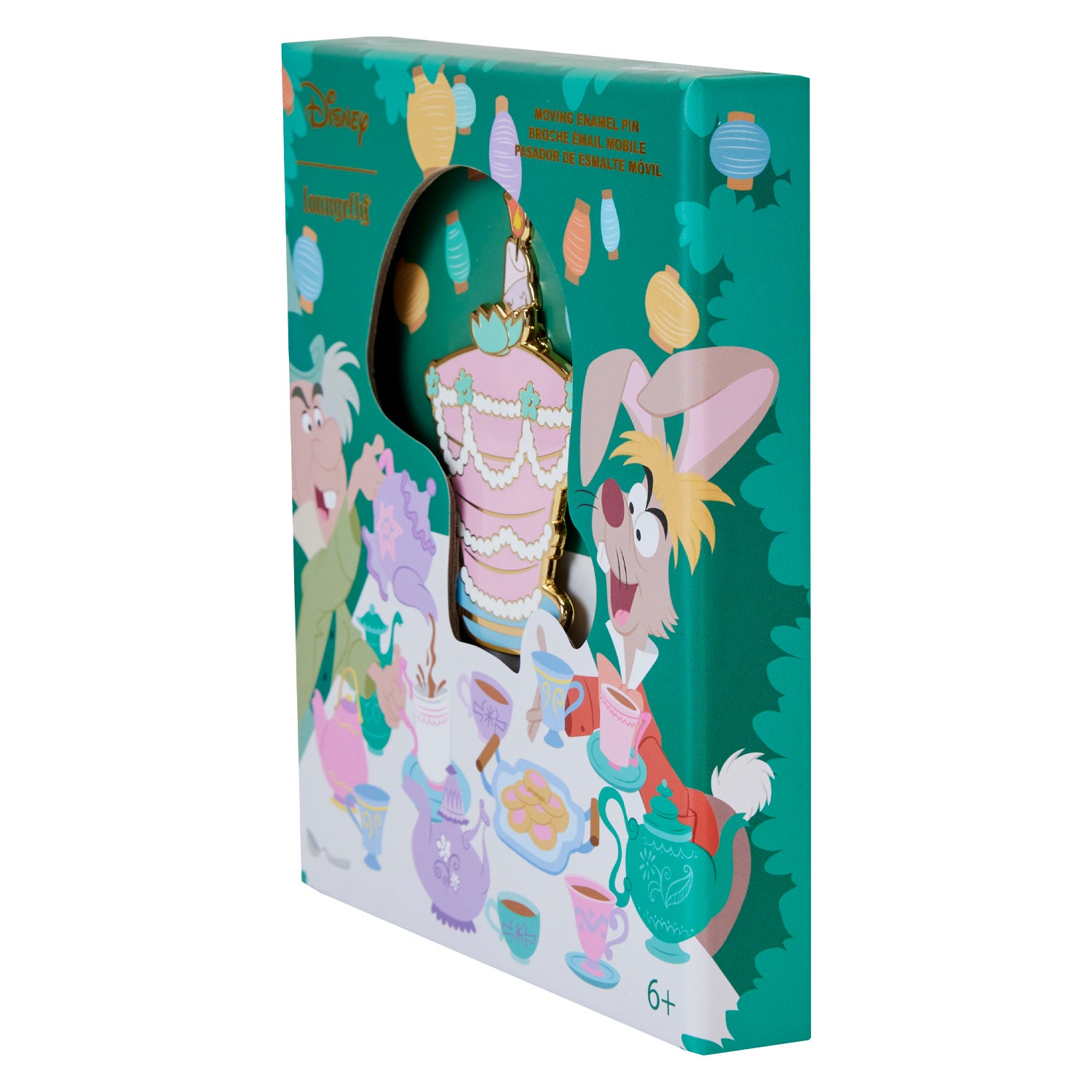 【Loungefly】WonderCon Limited Box Sliding Pin Mickey & Friends Winter Wonderland 3