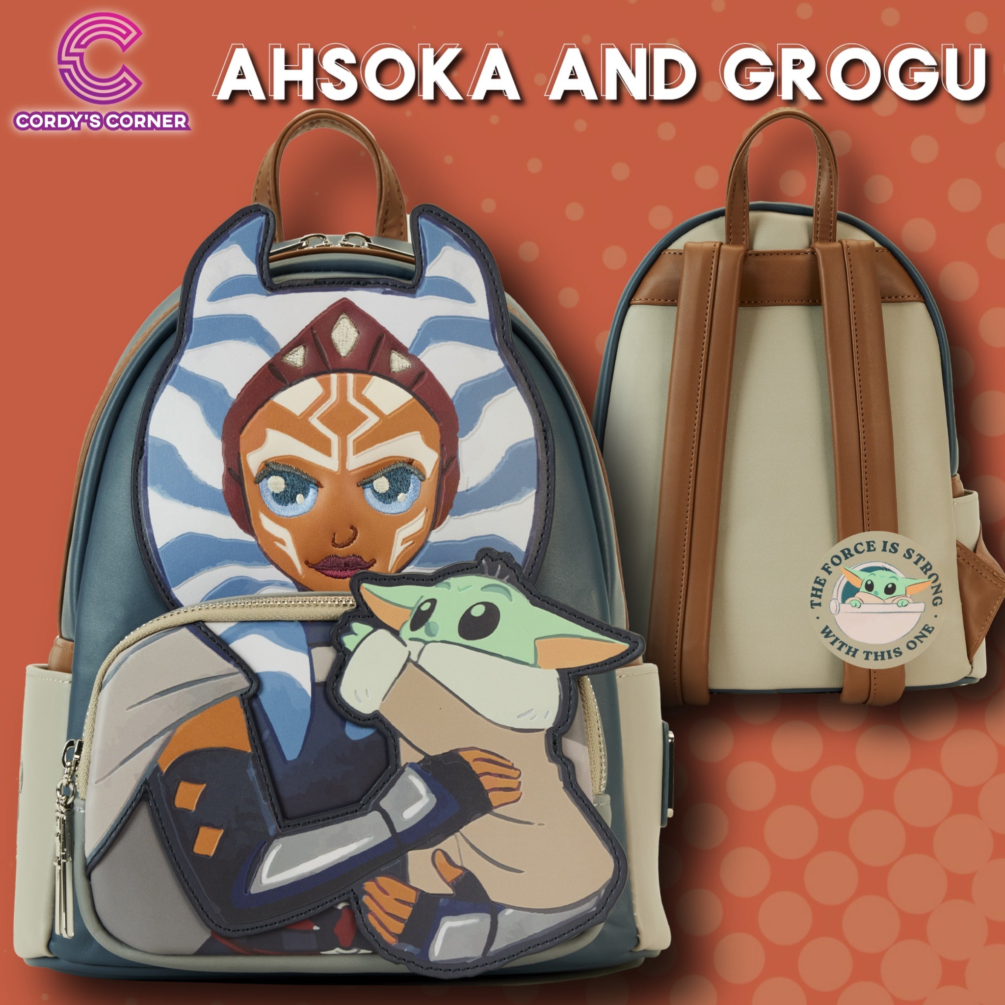 The Mandalorian Ahsoka & Grogu Precious Cargo Mini Backpack  display picture 1