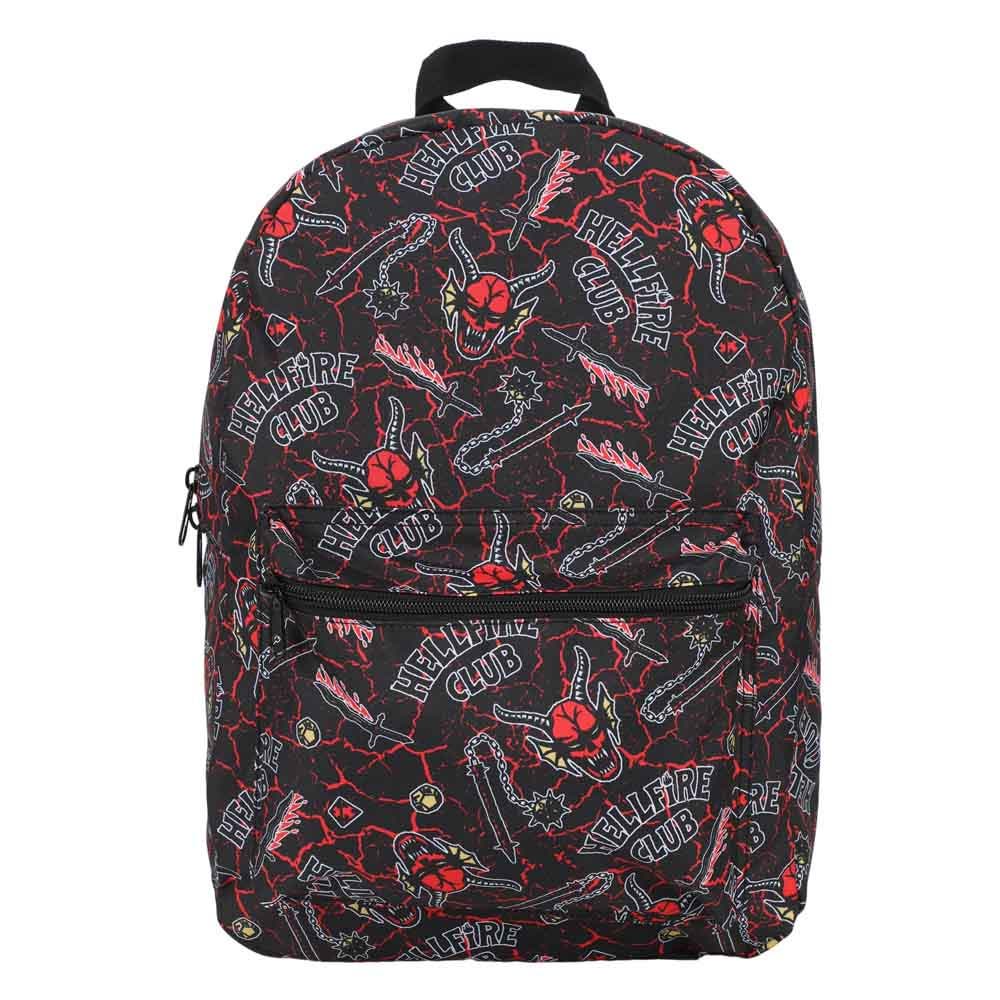 Stranger Things Hellfire Club AOP Nylon Backpack