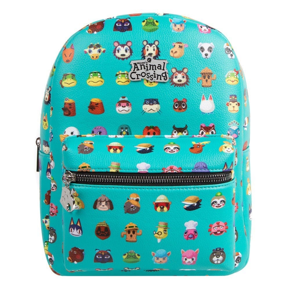 animal crossing new horizons mini backpack ANIMAL CROSSING CHARACTER AOP PRINT MINI BACKPACK *Final Sale*