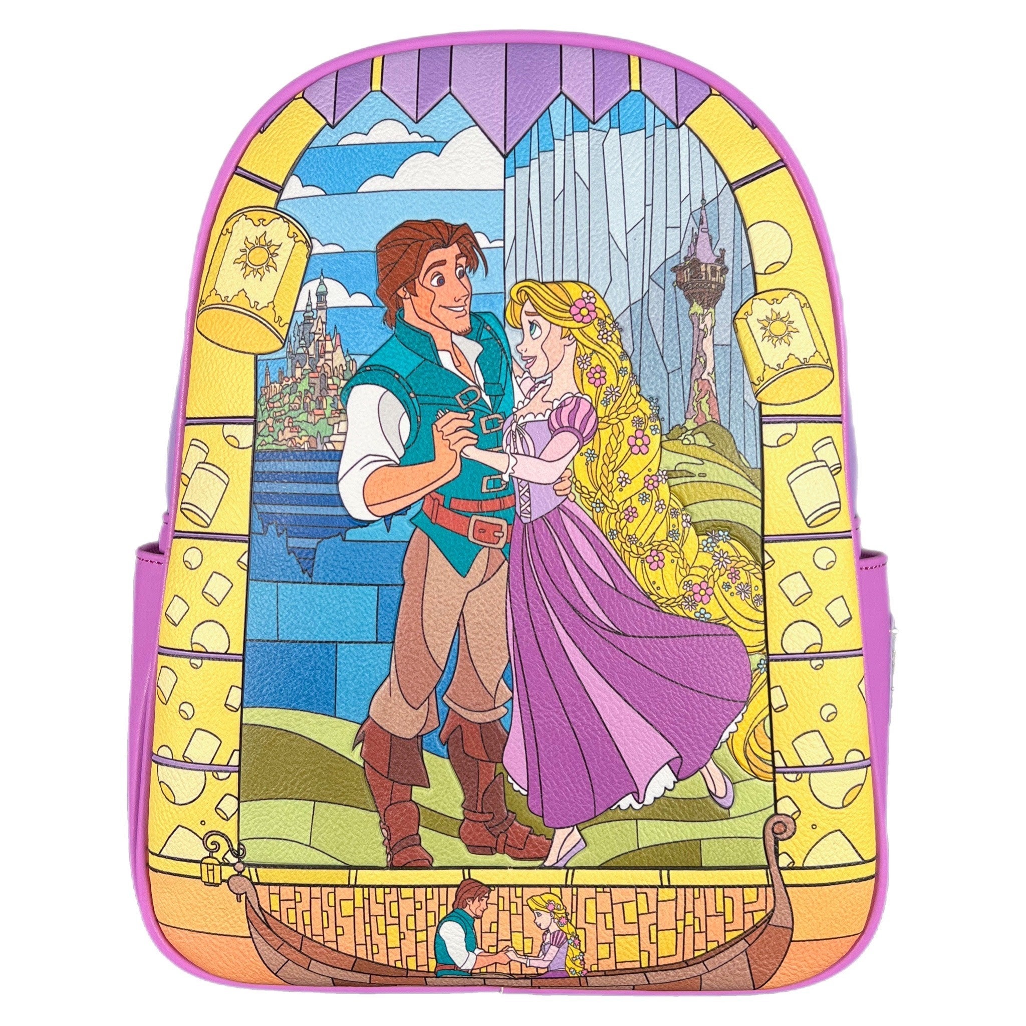 Rapunzel Tangled Stained Glass Mini Backpack Exclusive - Loungefly