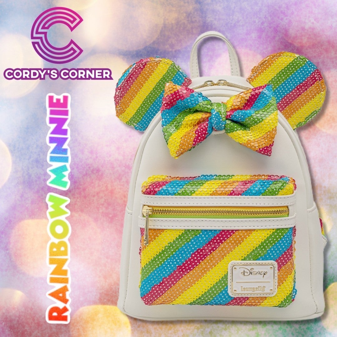 Loungefly minnie rainbow set munimoro.gob.pe