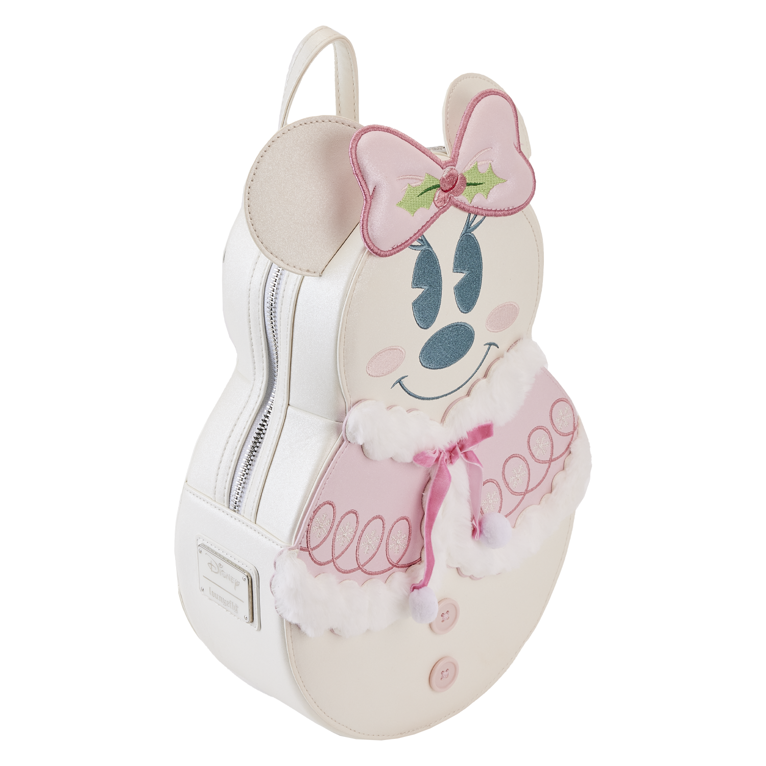 Loungefly Disney Minnie Figural Snowman Mini Backpack - Thumbnail 2