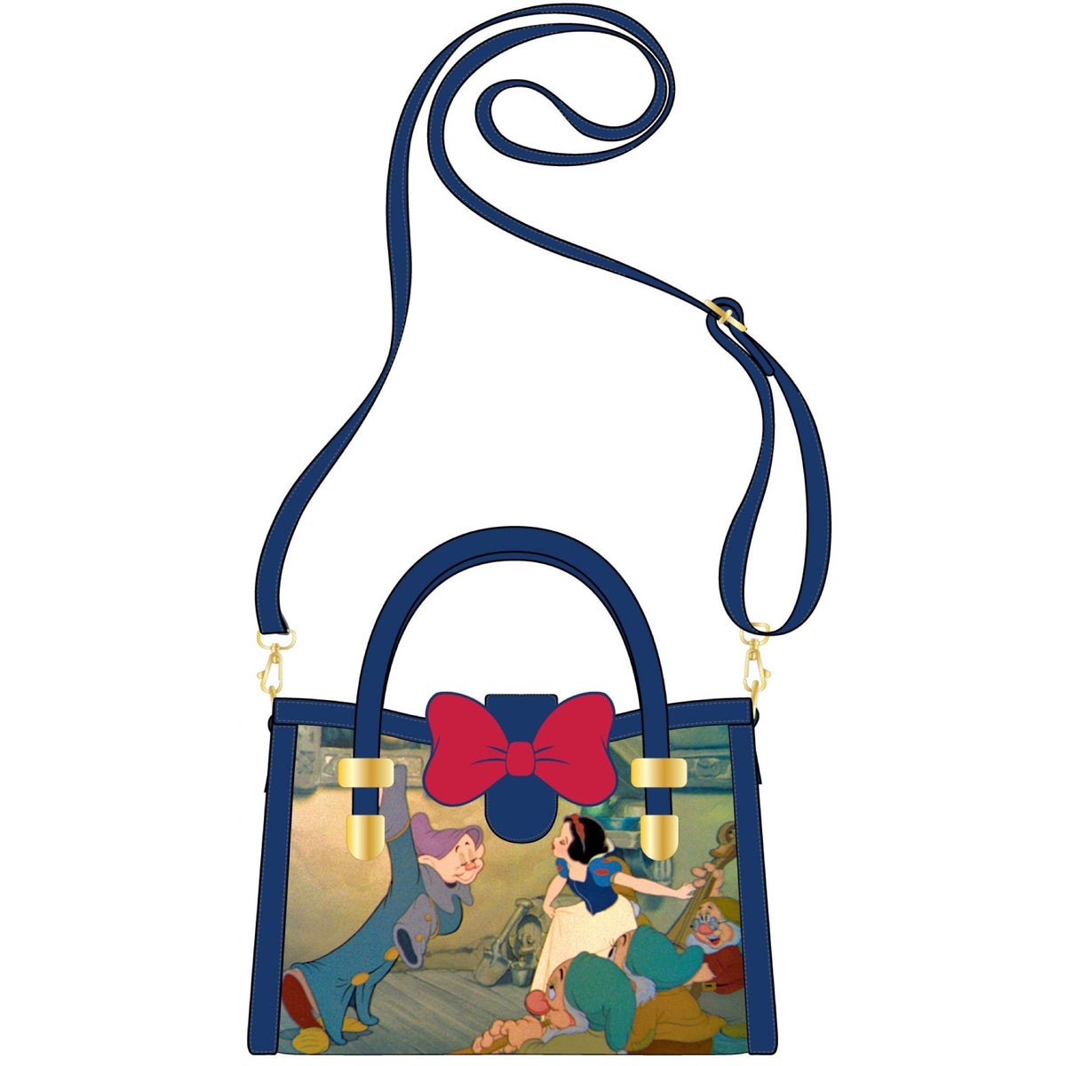 Disney Snow White Scenes Crossbody Loungefly | Cordy