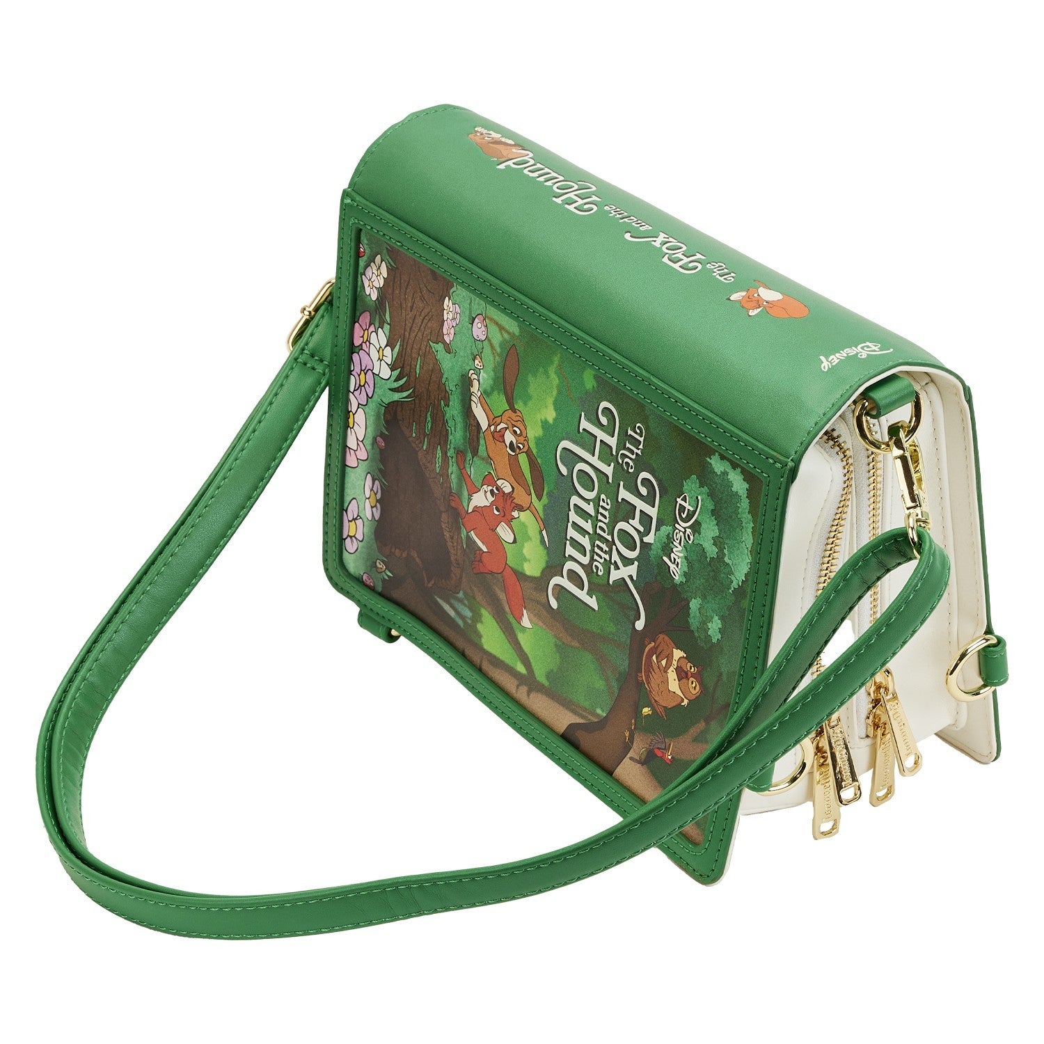 CLASSIC BOOKS FOX AND THE HOUND CONVERTIBLE CROSSBODY Loungefly