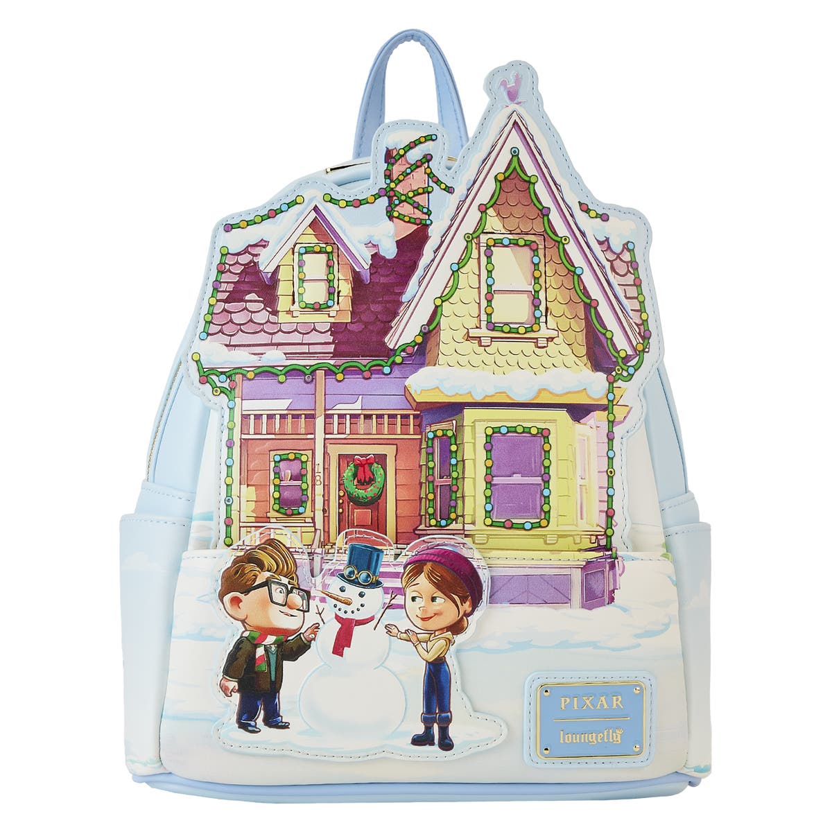 Loungefly discontinued Pixar character mini backpack. Disney Loungefly Pixar Up Character Mini Backpack RARE Heart  main image 4