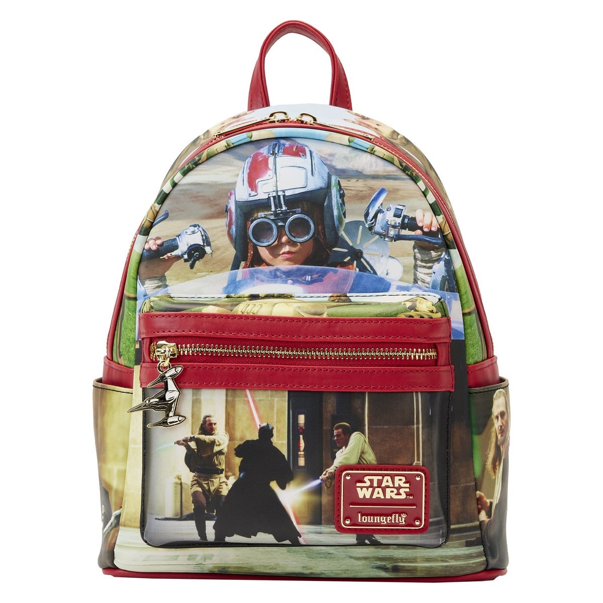 STAR WARS SCENES SERIES PHANTOM MENACE MINI BACKPACK  display picture 3