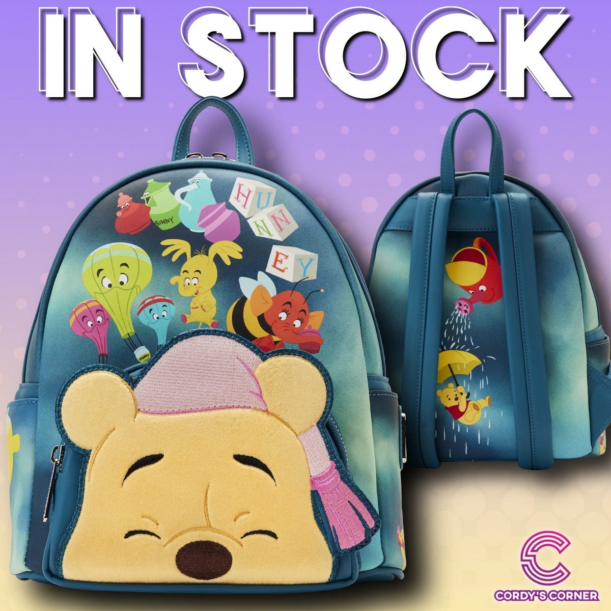 WINNIE THE POOH HEFFA-DREAMS MINI BACKPACK Loungefly 