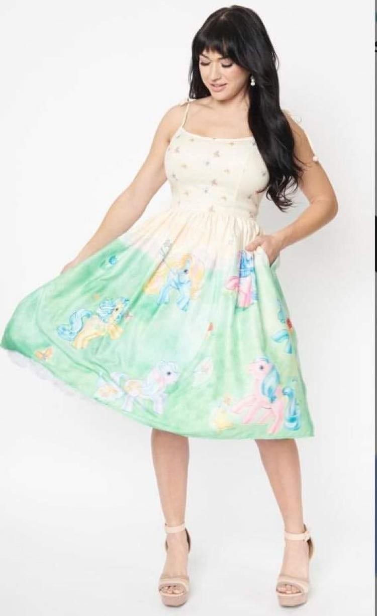 My Little Pony x Unique Vintage Butterfly Catchers Bobbie Swing Dress |  Cordy's Corner - Loungefly, Anime & Pop Culture