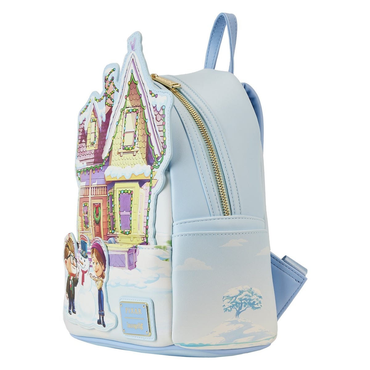 Loungefly Pixar Mini Backpack White Loungefly Pixar A Bugs Life Earth Day Mini Backpack – Circle  main image 2