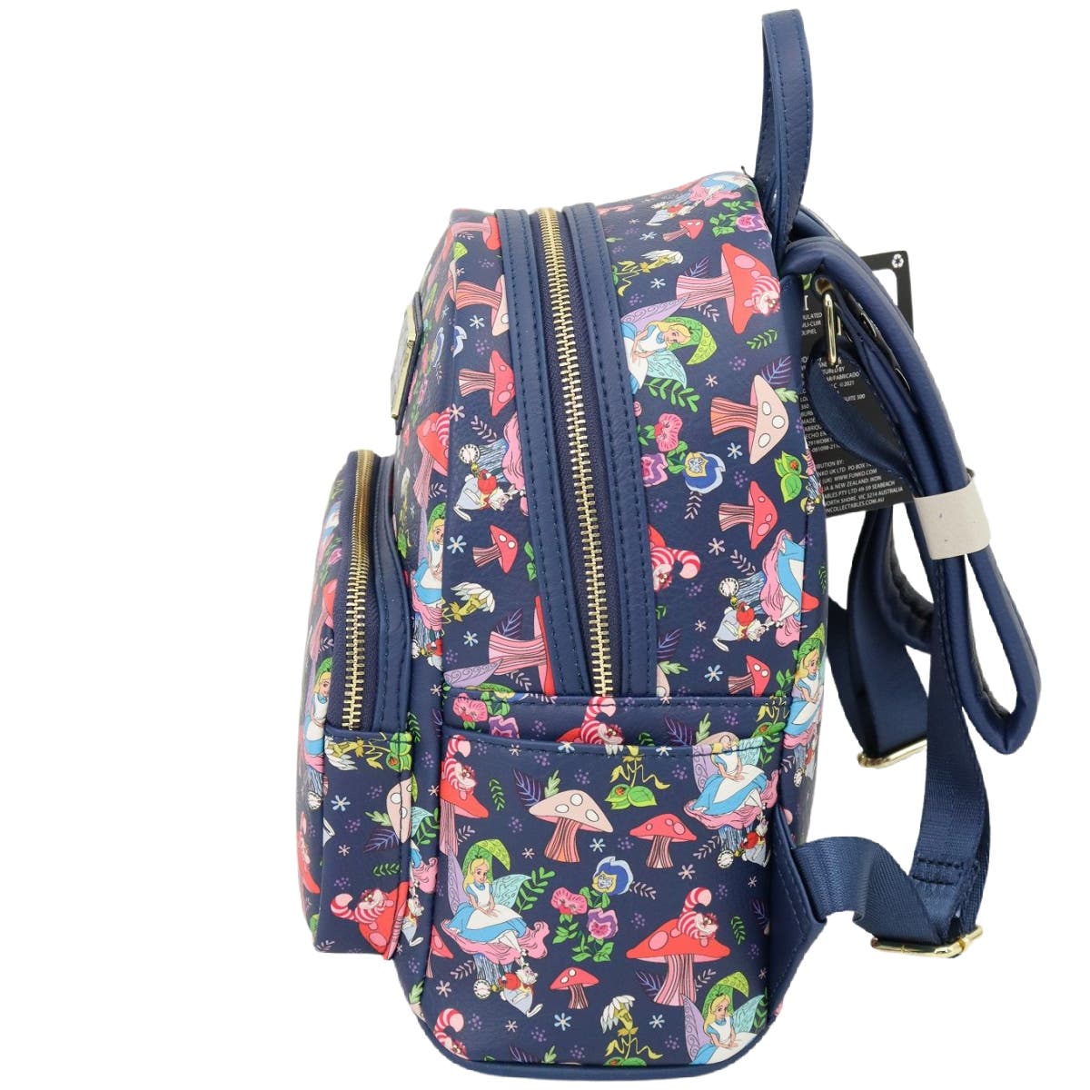 Loungefly Disney Alice in Wonder Tattoo AOP Limited Edition Mini Backpack New SALE••SOLD OUT LIMITED Edition Loungefly Alice in Wonderland  main image 3