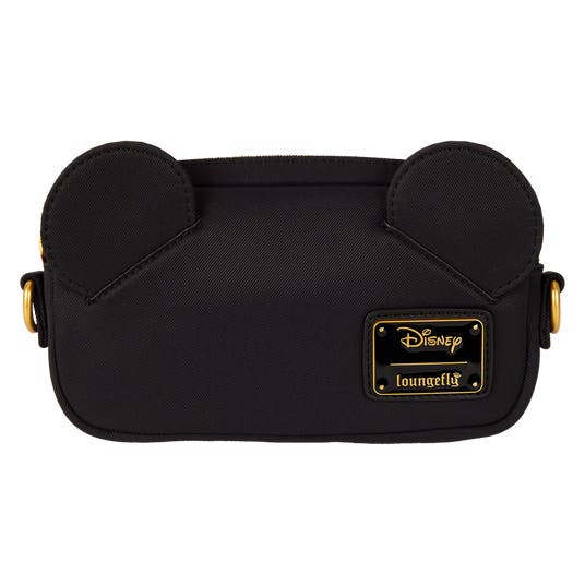 ★LOUNGEFLY★Mickey Mouse Crossbody Bag with Coin Bag Mickey Mouse Nylon Sling Crossbody Bag with Coin Bag